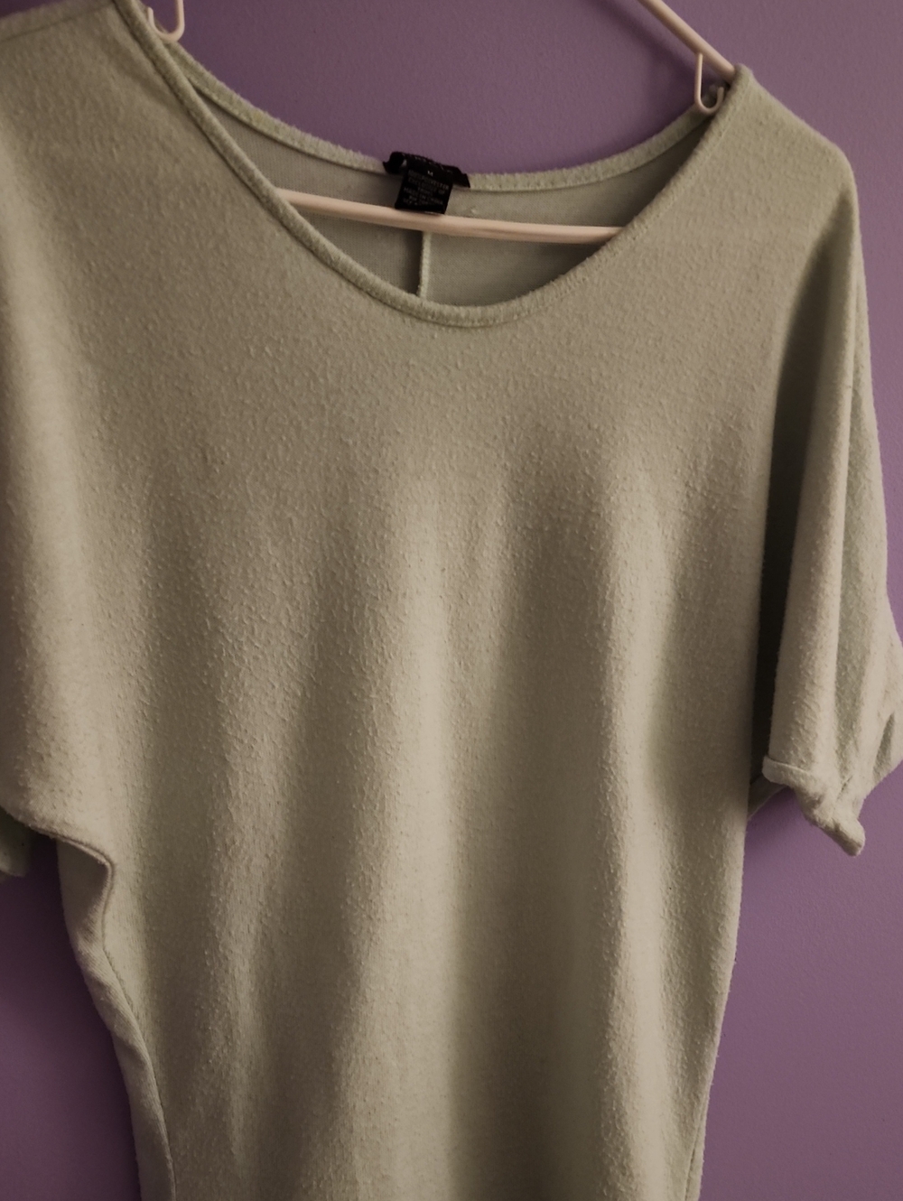 Womens Mint Sleep Top Batwing